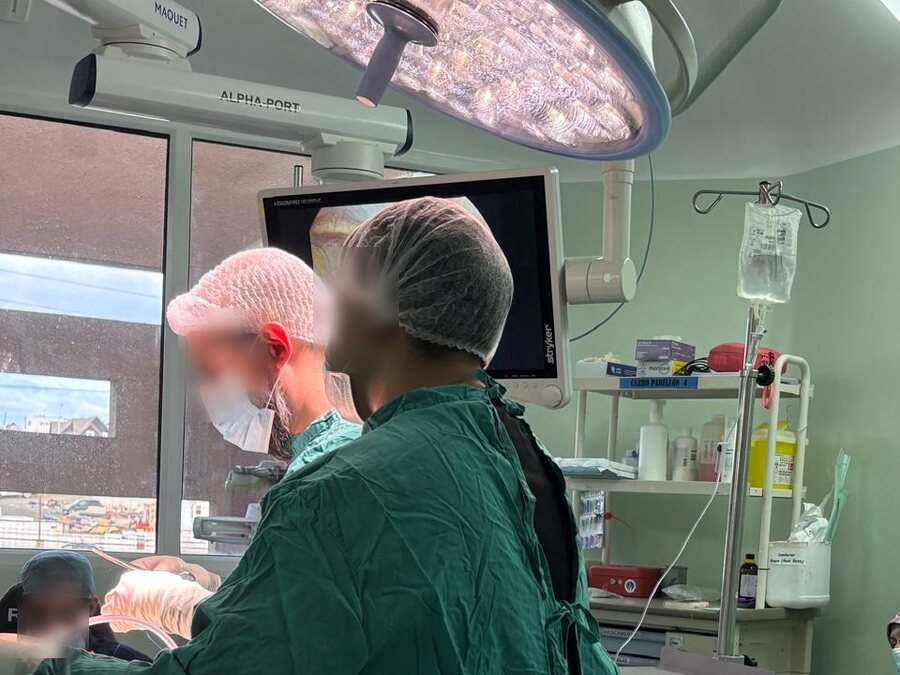 Cirugía en hospital